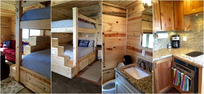 Rustic Waterfront Log Cabin at Meeks Bay on Lake Tahoe, California - Tahamo, California - glamping.directory