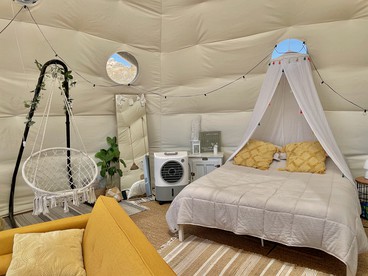 Stunning Geo Dome with Joshua Tree vibes - Palmdale, California - glamping.directory