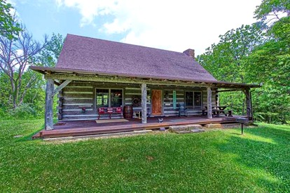 Rustic Log Cabin Rental in Logan, Ohio, for Dreamy Glamping Stays in Hocking Hills - glamping.directory