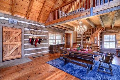Rustic Log Cabin Rental in Logan, Ohio, for Dreamy Glamping Stays in Hocking Hills - Logan, Ohio - glamping.directory