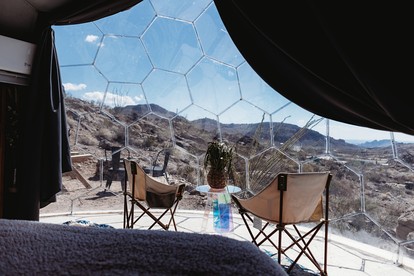 Space Pod 002 at Space Cowboys in Terlingua, TX - Terlingua, Texas - glamping.directory