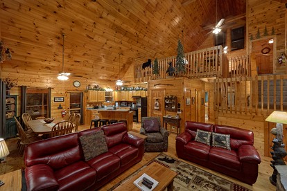 Creekside Tennessee Cabin Rental for Great Smoky Mountains Getaways - Gatlinburg, Tennessee - glamping.directory
