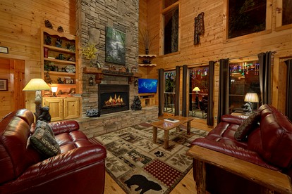 Creekside Tennessee Cabin Rental for Great Smoky Mountains Getaways - Gatlinburg, Tennessee - glamping.directory