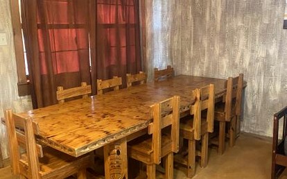 Family Cabin Getaway with an Outdoor Fireplace near Lake Granbury in Texas - Bluff Dale, Texas - glamping.directory