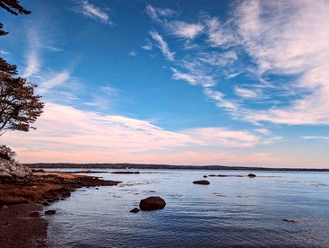 Stunning Oceanfront Ranch Cottage with Private Beach & Fire Pit Near Acadia National Park, Gouldsboro Maine - Gouldsboro, Maine - glamping.directory