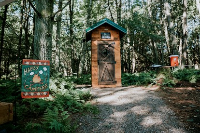Serene Safari Tent For a Glamping by Getaway Rickett's Glenn State Park Nestled in the Heart of Huntington Mills, Pennsylvania - Shickshinny, Pennsylvania - glamping.directory