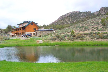 Rustic Stone Cabin on an Idyllic Ranch for a Rural Getaway in Manhattan, Nevada - Manhattan, Nevada - glamping.directory