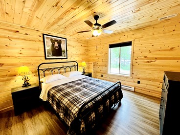 Outstanding Retreat with Dock, Game Space and Lake Views in Wisconsin - Stone Lake, Wisconsin - glamping.directory