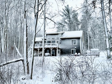 Outstanding Retreat with Dock, Game Space and Lake Views in Wisconsin - Stone Lake, Wisconsin - glamping.directory