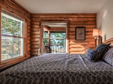 Waterfront Log Cabin Rental with Wood-Burning Stove near Salt Lake City, Utah - Scofield, Utah - glamping.directory