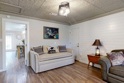 Modern Farmhouse Escape with Patio & Fire Pit in Bryan, Texas - Bryan, Texas - glamping.directory