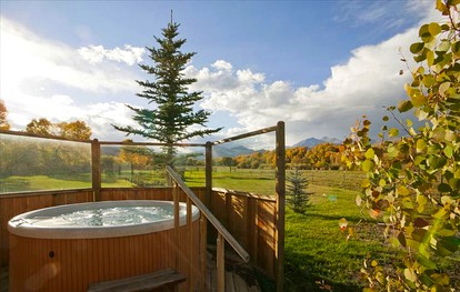 Rustic Mountain Cabin with a Hot Tub in Salida, Colorado - Salida, Colorado - glamping.directory