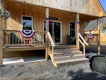 Cozy Secluded Cabin with Fire Pit and Barbecue in Greenville, Maine - Greenville, Maine - glamping.directory