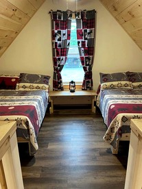 Cozy Secluded Cabin with Fire Pit and Barbecue in Greenville, Maine - Greenville, Maine - glamping.directory