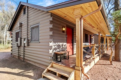 Charming Rustic Cabins with Private Outdoor Spaces near Garden of the Gods in Colorado Springs, Colorado - Colorado Springs, Colorado - glamping.directory