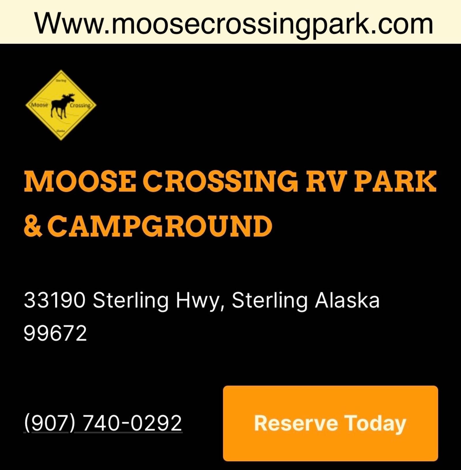 Moose Crossing RV Park - Sterling, Alaska - glamping.directory