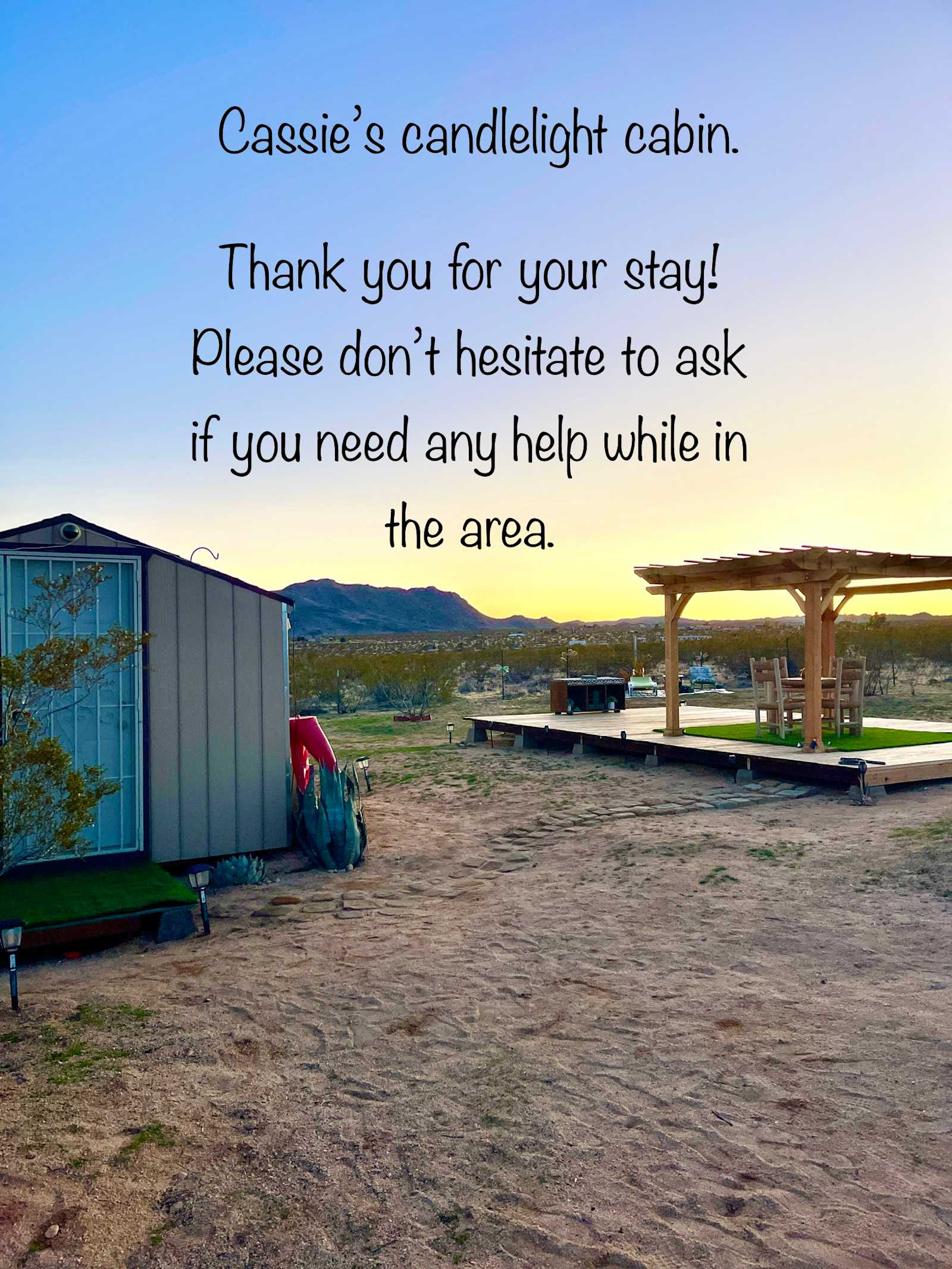 Cassie’s Candlelight Campsite - Joshua Tree, California - glamping.directory