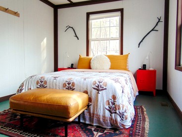 Rustic Mountain Cabin with Porch & Fire Pit in New Market, Virginia - New Market, Virginia - glamping.directory