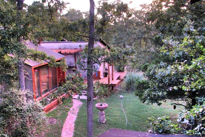 Charming Camping Cabin Rental with Enchanting Views in College Station, Texas - glamping.directory