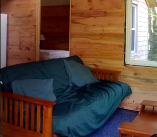 Waterfront Cabin Rental with Gorgeous Lake Views in Ellsworth, Maine - Ellsworth, Maine - glamping.directory