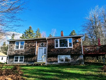 Serene Waterfront Beach House with Private Shoreline & Fire Pit Near Acadia National Park | Trenton, Maine - glamping.directory