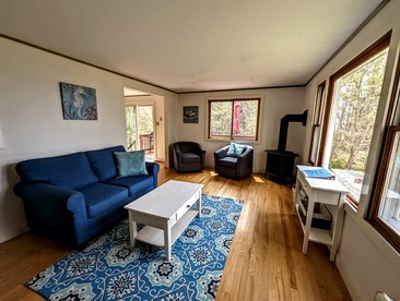 Serene Waterfront Beach House with Private Shoreline & Fire Pit Near Acadia National Park | Trenton, Maine - Trenton, Maine - glamping.directory
