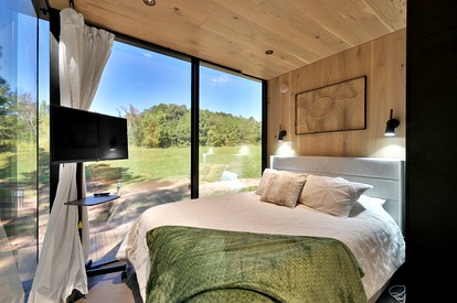 Spectacular Scenery Awaits: Modern Tiny House with Sauna in Coldspring, TX - Coldspring, Texas - glamping.directory