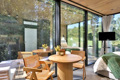 Spectacular Scenery Awaits: Modern Tiny House with Sauna in Coldspring, TX - Coldspring, Texas - glamping.directory