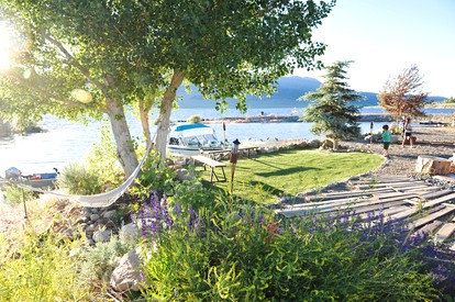 Rustic Trailer Rental on the Shores of Bridgeport Reservoir, California - Bridgeport, California - glamping.directory