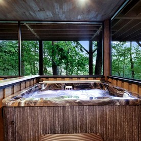 Enormous Cabin Luxury Interior and Game Room in Cherry Log, Georgia - Cherry Log, Georgia - glamping.directory