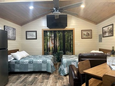 Dream Glamping in Texas in this Cozy, Pet-Friendly Cabin in Bastrop, TX - Bastrop , Texas - glamping.directory