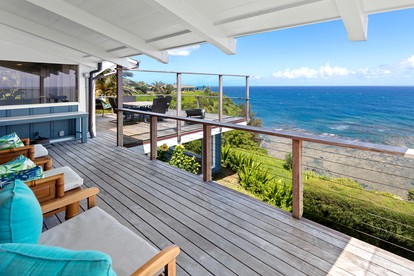 Incredible Luxury Retreat on Secluded Estate with Ocean Views and Deck in North Kauai, Hawaii - Princeville, Hawaii - glamping.directory