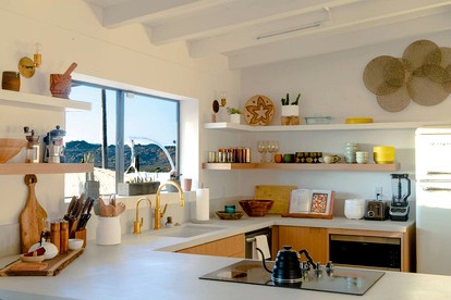 Spectacular Desert Cottage with Sauna and Jacuzzi in California - Joshua Tree, California - glamping.directory