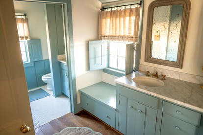 Spacious Luxury Getaway at Restored Ranch Cabin Rental near Austin, Texas - New Ulm, Texas - glamping.directory