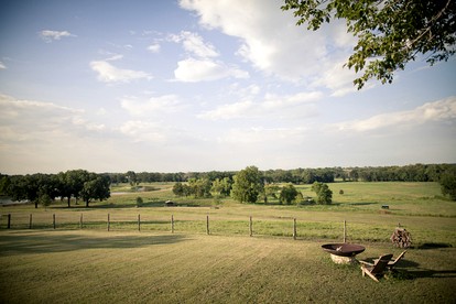 Spacious Luxury Getaway at Restored Ranch Cabin Rental near Austin, Texas - New Ulm, Texas - glamping.directory