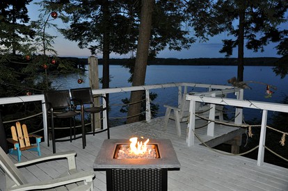 Majestic Maine Vacation Rental with a Private Beach - Sandy Point, Maine - glamping.directory