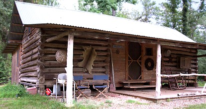Quaint Four-Person Camping Cabin near Big Ticket Preserve, Texas - glamping.directory