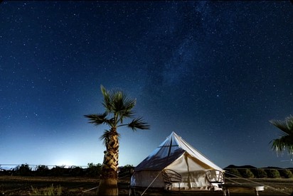 Unique Glamping Site in Joshua Tree with Outdoor Pool, Perfect for a Weekend Getaway - Joshua Tree, California - glamping.directory