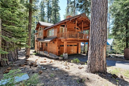 Cozy Cabin Retreat with Expansive Deck Near Lake and Trails in Tahoma, California - Tahoma, California - glamping.directory