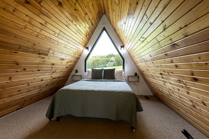 Breathtaking A-frame with Impressive Nature Views in Carbondale, Illinois - Makanda, Illinois - glamping.directory