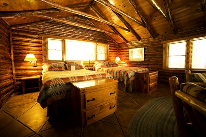 Cozy Family-Friendly Log Cabin Rental with Breakfast Included in Sedona - Sedona, Arizona - glamping.directory