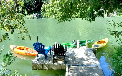 Peaceful Dog-Friendly Cabin Rental with River Access for Glamping in Northern California - Guerneville, California - glamping.directory