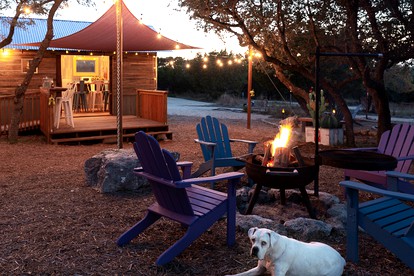 Magical Gypsy Wagon near Dripping Springs for Glamping in Texas - Johnson City, Texas - glamping.directory