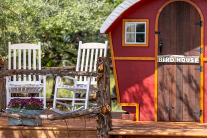 Magical Gypsy Wagon near Dripping Springs for Glamping in Texas - Johnson City, Texas - glamping.directory