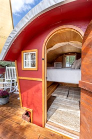Magical Gypsy Wagon near Dripping Springs for Glamping in Texas - Johnson City, Texas - glamping.directory