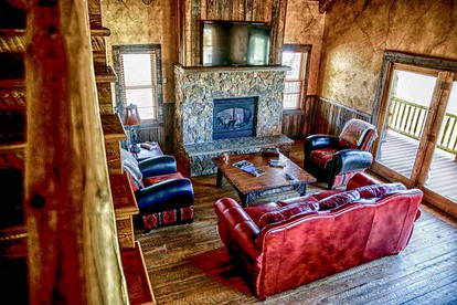 Cozy Log Cabin Rental on an 800-Acre Private Lodge in Belt, Montana - Belt, Montana - glamping.directory