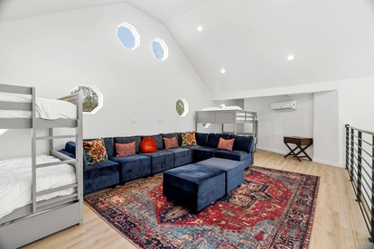 Spectacular Two Domes and Lofted Cabin Union with Breathtaking Deck and Indoors in Elgin, Texas - Elgin, Texas - glamping.directory