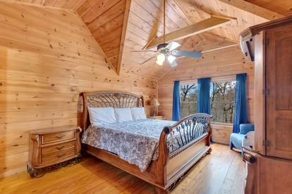 Rustic Smoky Mountain Cabin with Firepit & Game Room near Lake Douglas, Sevierville TN - Pittman Center, Tennessee - glamping.directory