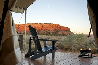 Outdoor Glamping Getaway to Enjoy Unique Sunsets near Zion National Park in Utah - Kanab, Utah - glamping.directory