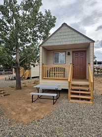 Quaint and Rustic Cabin with Views of the Upper Escalante River Corridor Canyon, Escalante, Utah - glamping.directory